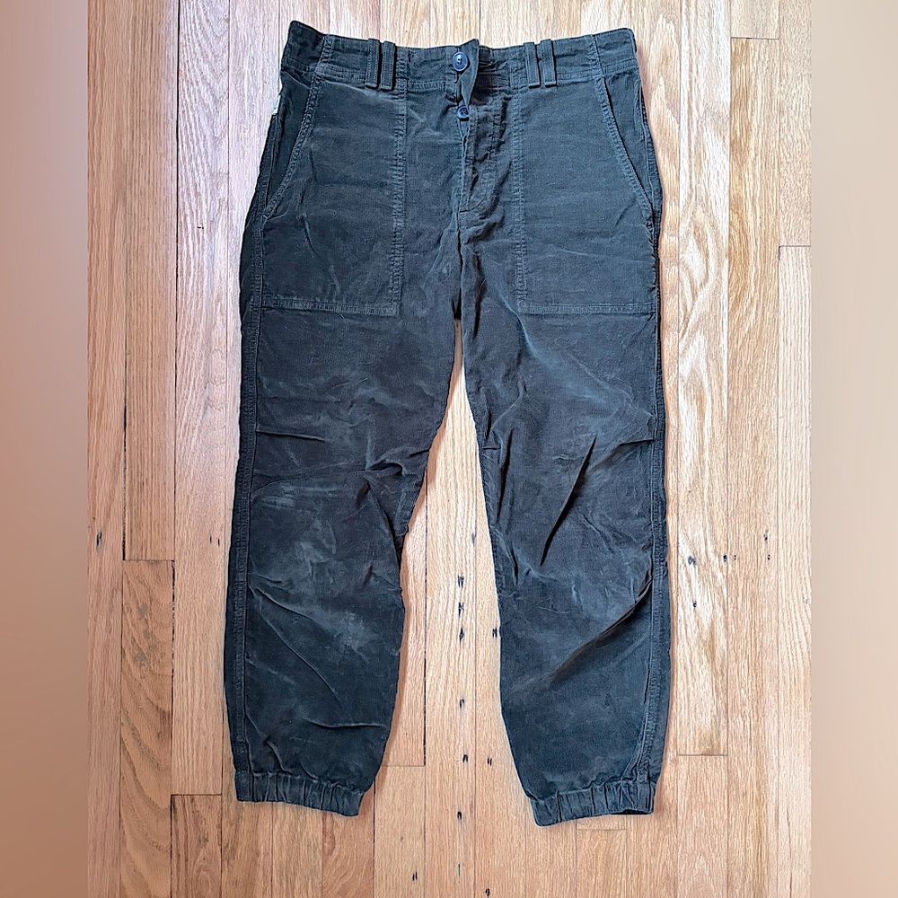 Citizens of Humanity Baby Cord Agni Utility Pant, green size 26